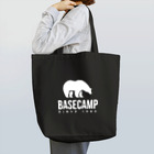 BASE-CAMPのBASE BEAR 02 WHITE トートバッグ