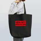 BLICK + BLACK の絶対零度（赤プレートタイプ） Tote Bag