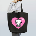 川原ナツミのハートネコLOVE Tote Bag