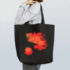 【松】黒金アートこぎん和紙和柄の紅津軽 Tote Bag