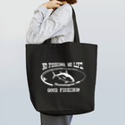 猫と釣り人のクロマグロ_8W Tote Bag