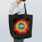 LOVE MACHINE TOKYO ショップのLMTロゴトートバック Tote Bag