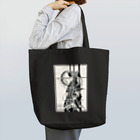 THORES柴本(トーレスしばもと) THORES Shibamotoの漆黒月の旋律(モノクローム) Tote Bag