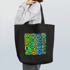 Kazumichi Otsubo's Souvenir departmentのGridplay bright 01 Tote Bag