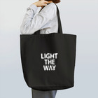 Where to go in japanの"LIGHT THE WAY"  LOGO トートバッグ