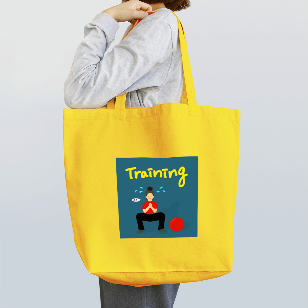 CoroncoronのTraining girl  Tote Bag