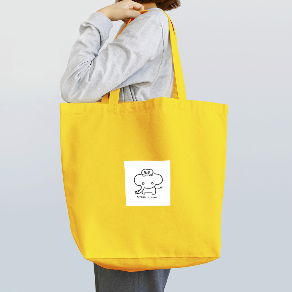 katsuo_manのりんごぞうとステイシー Tote Bag