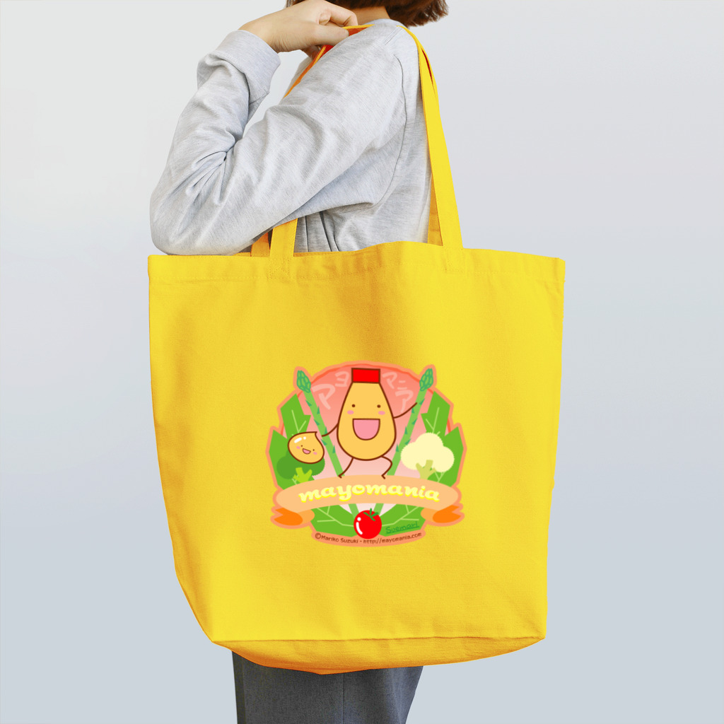 スー屋 suzuri店のマヨマニア Tote Bag