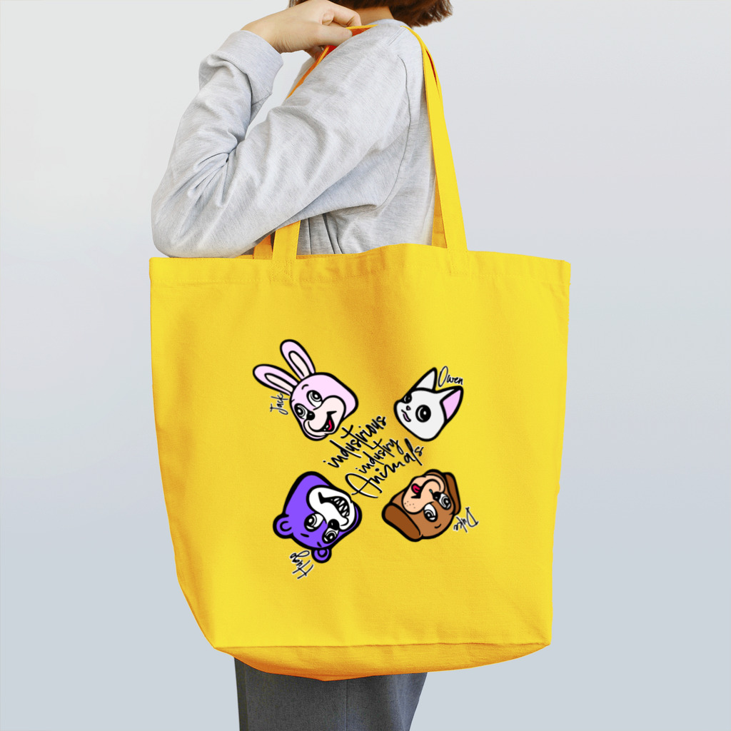 industrious industryのANIMALs 4th Tote Bag