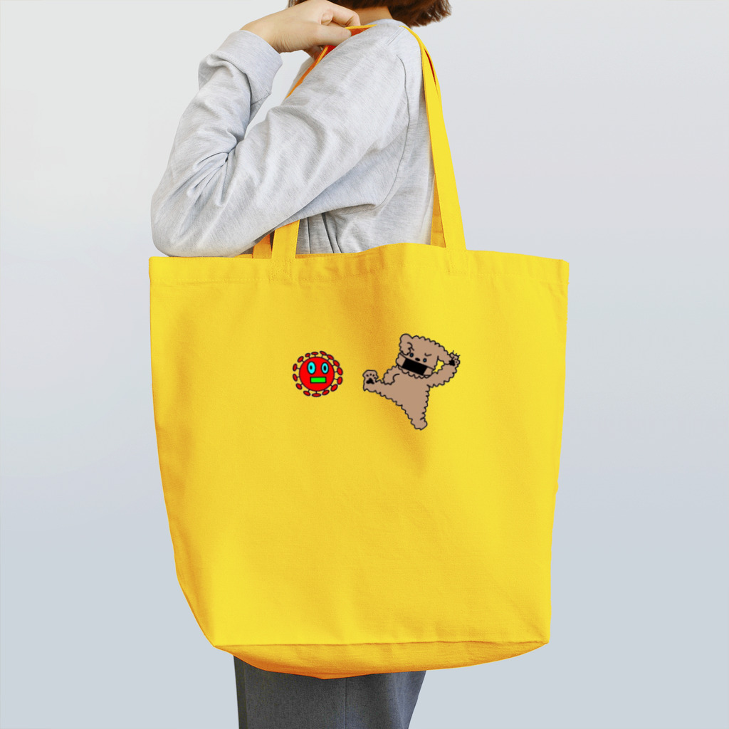 ひみつchocolatierのウィルスばいばいヒーローズ Tote Bag