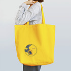 CHIHIROのTシャツ屋さん #chihiroyogaの向日葵/チヒロヨガロゴ入り Tote Bag