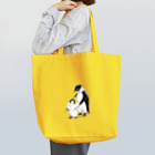 BUNCHOBOXのペンギン親子のふゆじたく トートバッグ