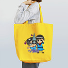 🤍一ノ瀬 彩 🐇⸒⸒ suzuri支店🤍の一ノ瀬彩＆のせスタッフ_ロゴ付/Pro【ぜにおじちゃん】 Tote Bag