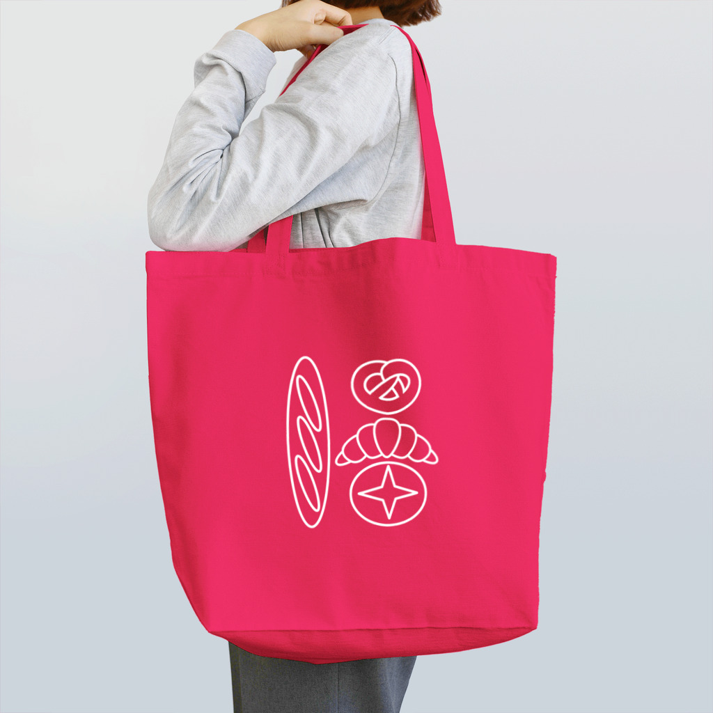 satoharuのパン　白 Tote Bag