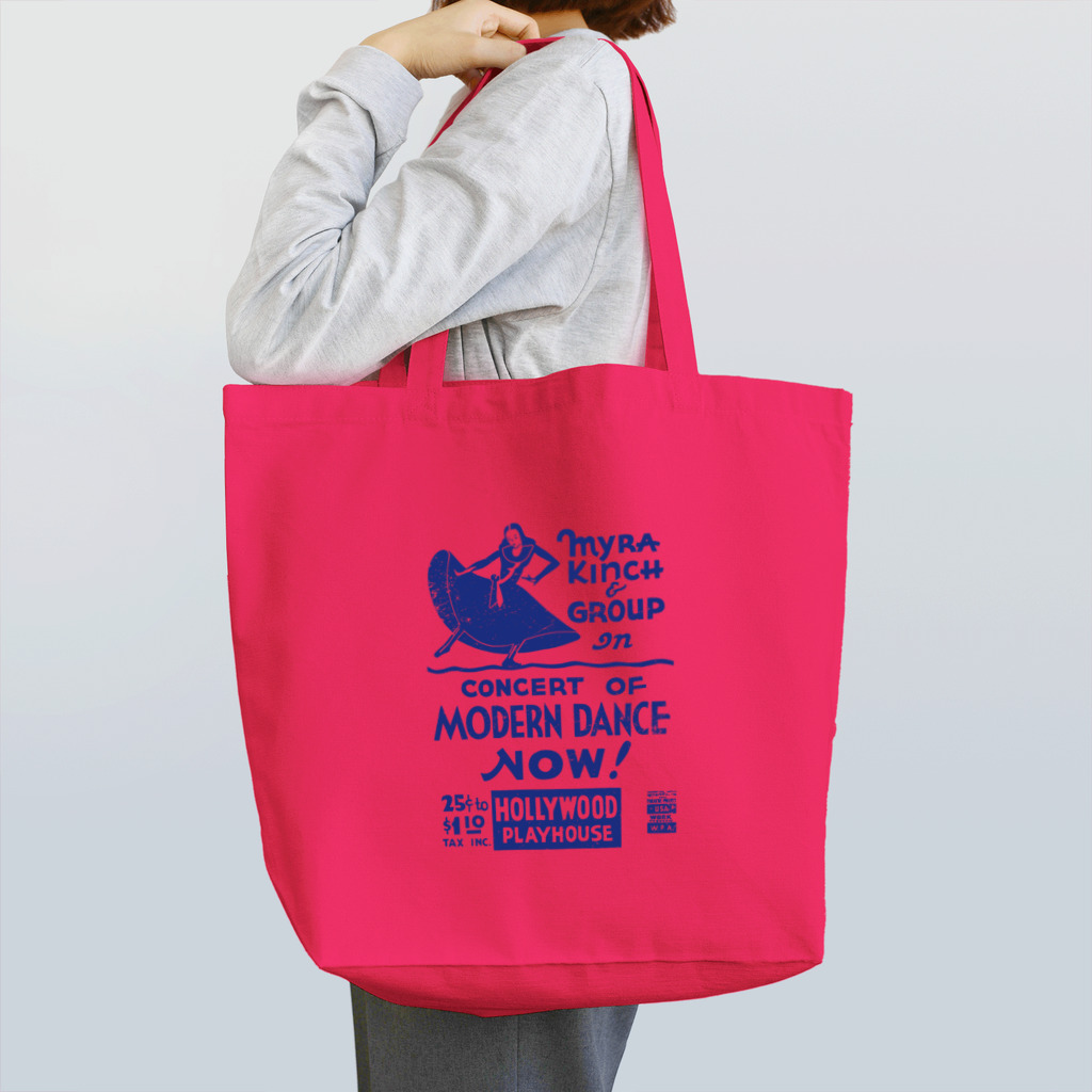 PD selectionのVintage Dance Poster：ヴィンテージ・ダンスポスター トートバッグ Tote Bag