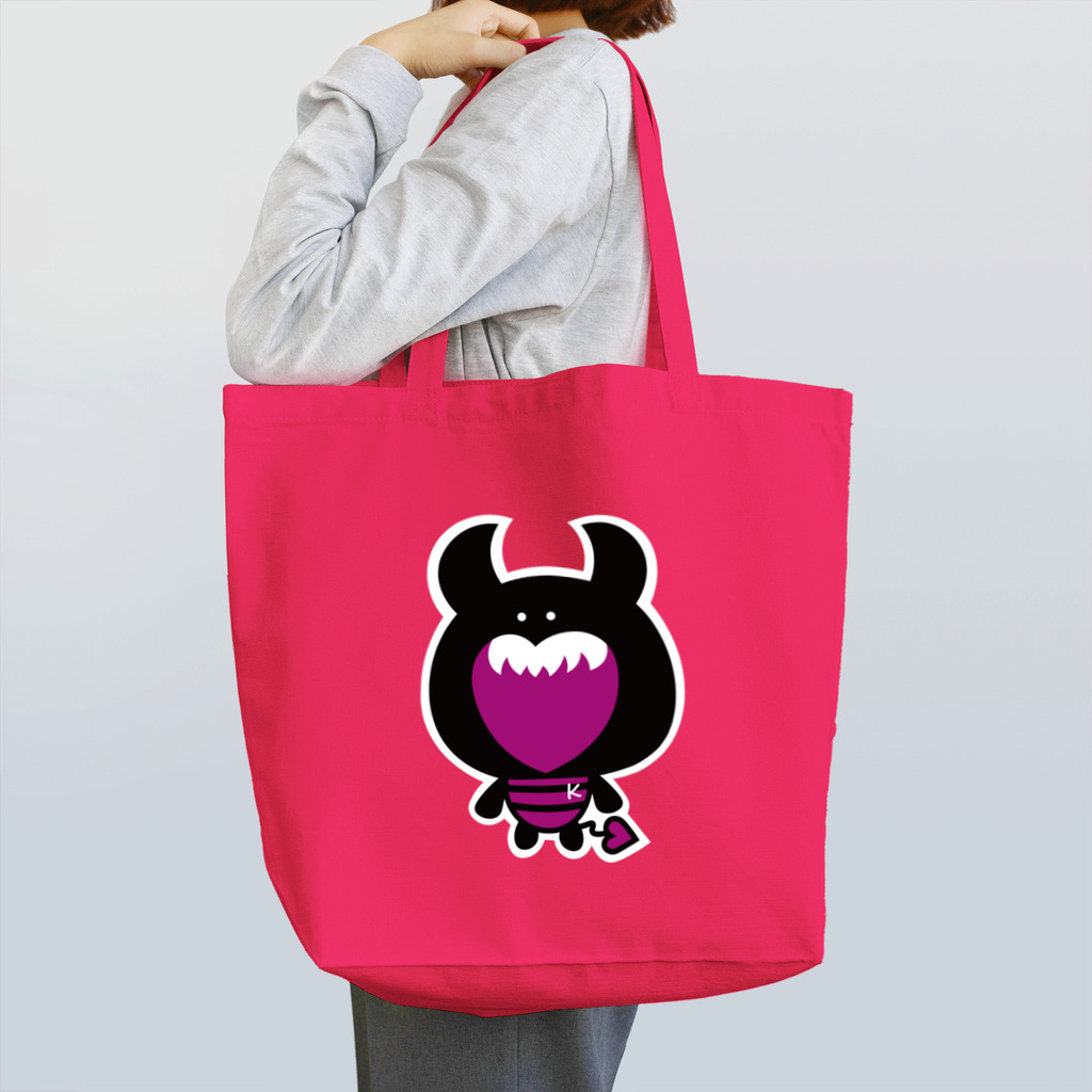 くろでびショップの【トートバック色全種】くろでび Tote Bag