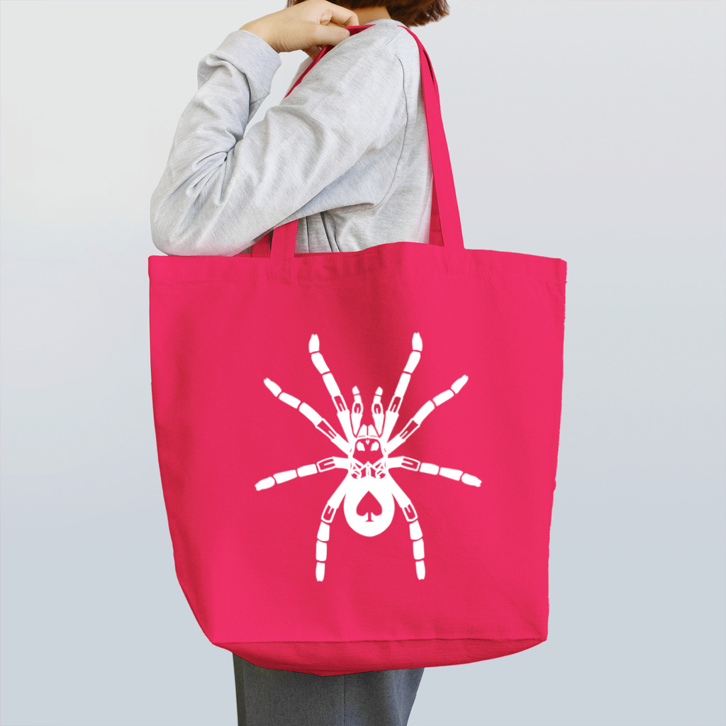 Alba spinaのドクロスペードのタランチュラ Tote Bag