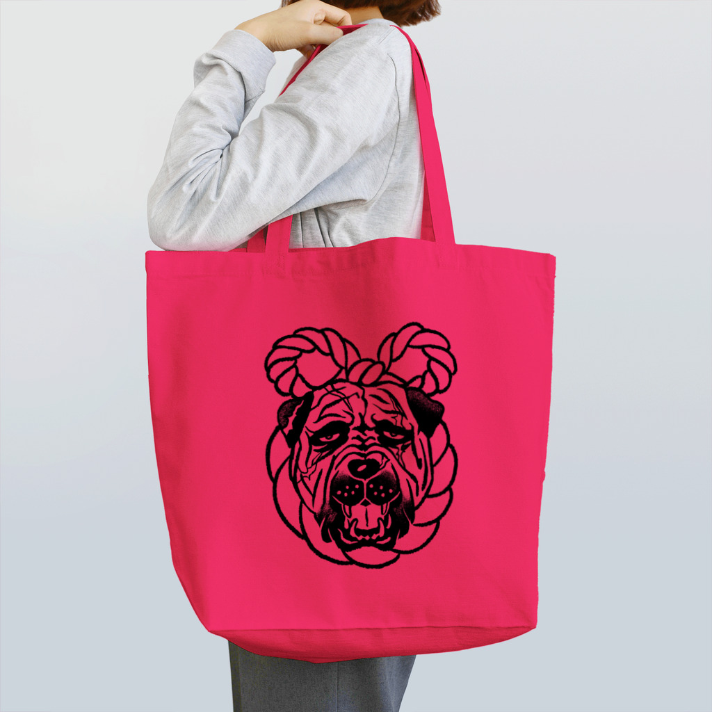 メイドイン極楽スズリ店の土佐犬 Tote Bag