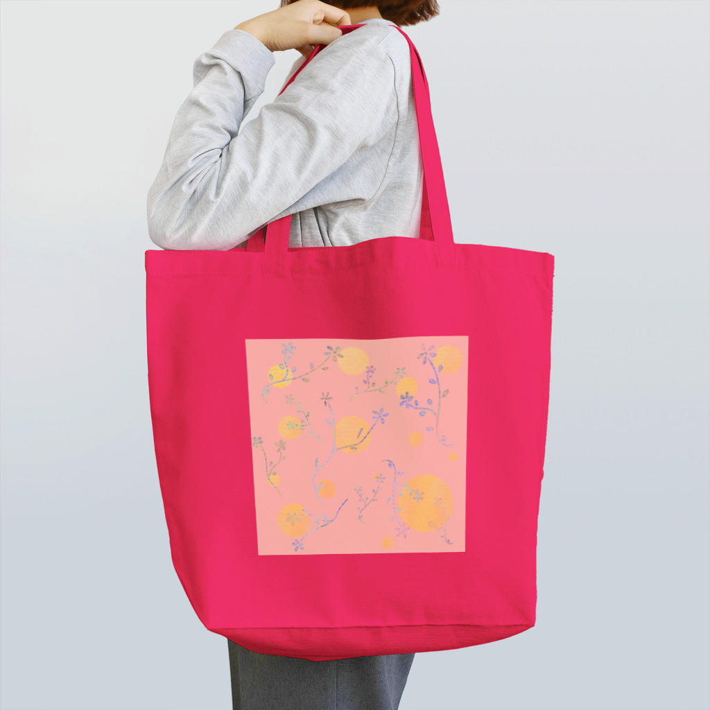 Lily bird（リリーバード）のパステル草花 Tote Bag