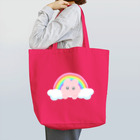 ど～ぶつ大連発のうるうるうさちゃ Tote Bag