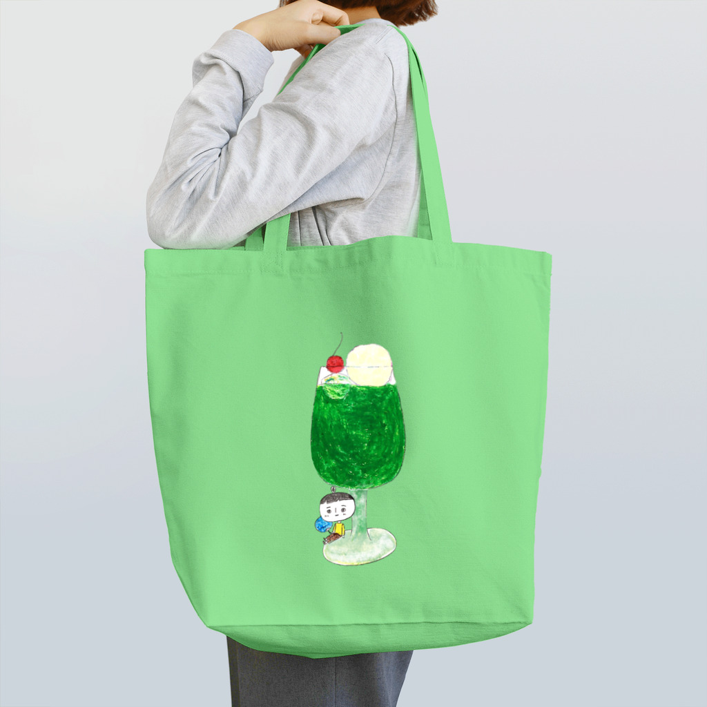 iii sum+ illustrationのmelon soda Tote Bag
