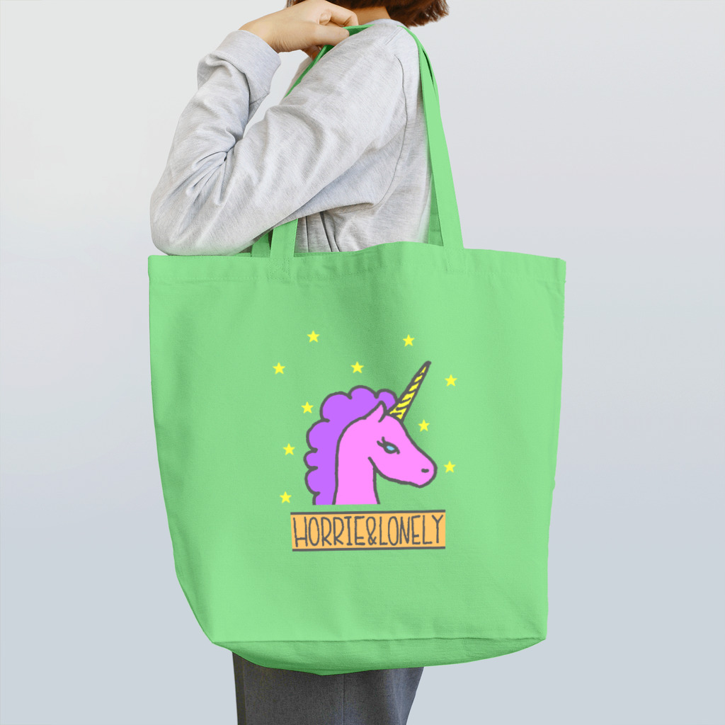 MY LONELY SPACEのSweet Dream Unicorn (Pink) Tote Bag