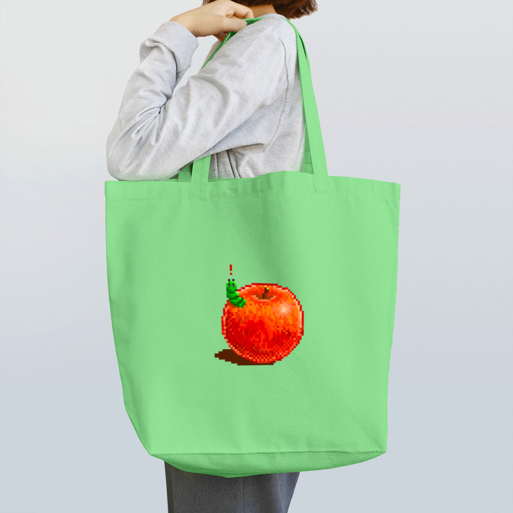 夏のどんぶり(ドンブリ)　ブラザーズ【ドンブラ】のりんごとあおむし Tote Bag