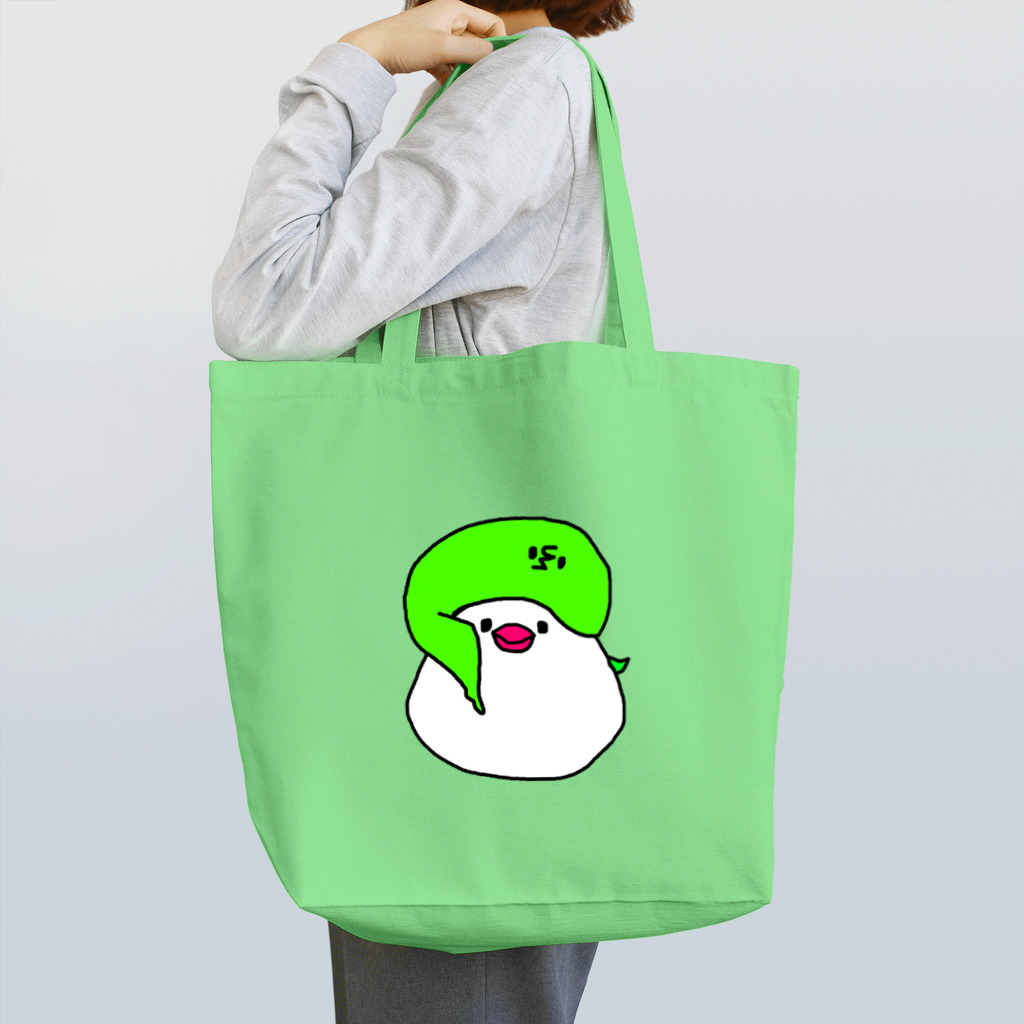 今井優の(・Σ・)と白文鳥 Tote Bag