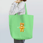 cocoartの雑貨屋さんの【you are not alone.】（茶くま） w Tote Bag