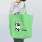 ニキトウホンポのひょっこりぱん4X4　R　ビアンコ  Tote Bag