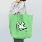 いわずもがな@デジタル切り絵師の空飛ぶシマエナガちゃん Tote Bag