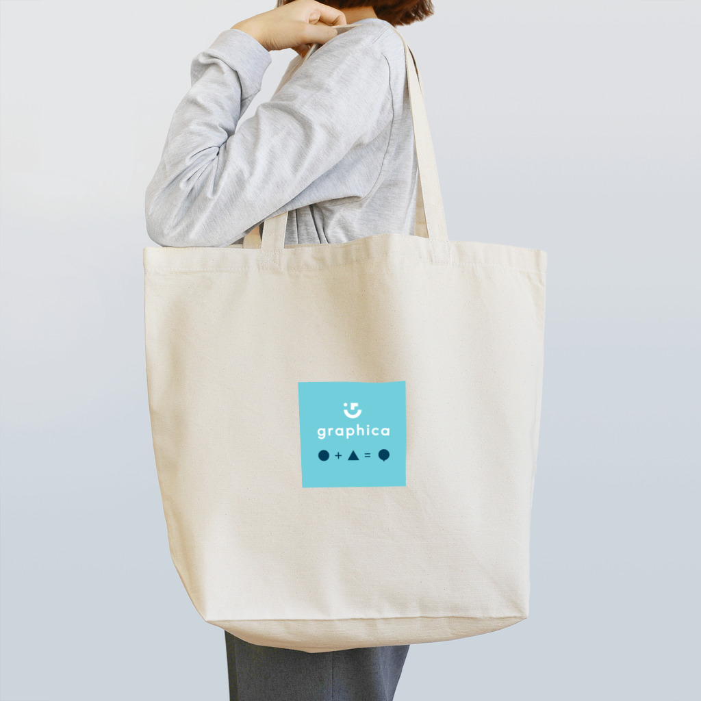 Naoki KanazawaのGraphica Square Tote Bag