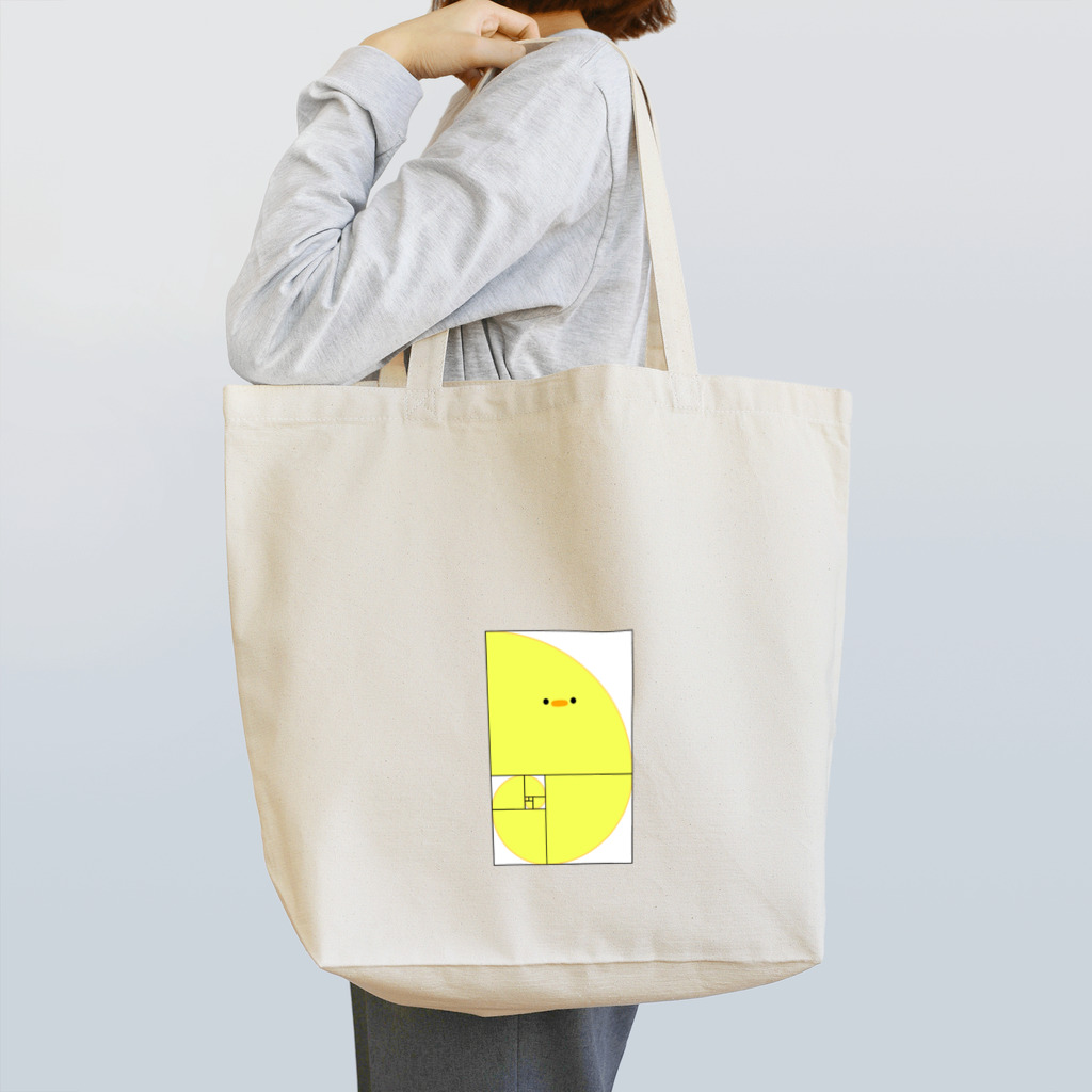 ぷにおもちSHOPのフィボナッチーヨ(文字なし) Tote Bag