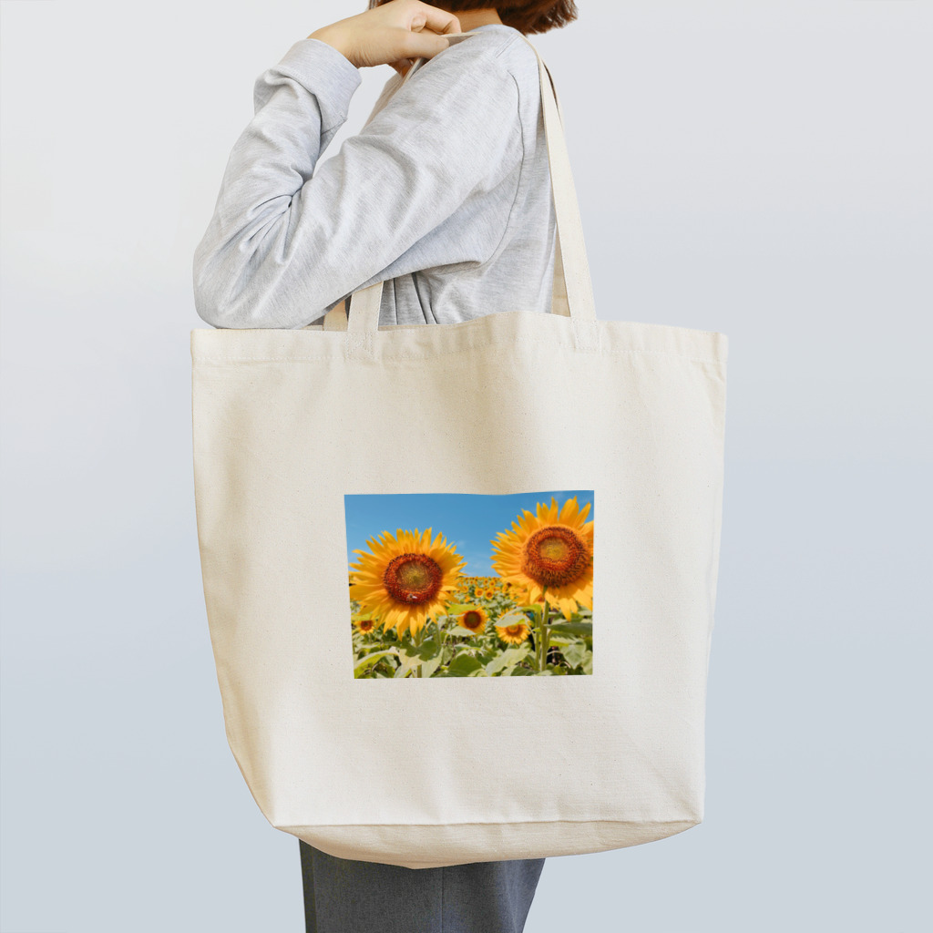 まるこのSunflower Tote Bag