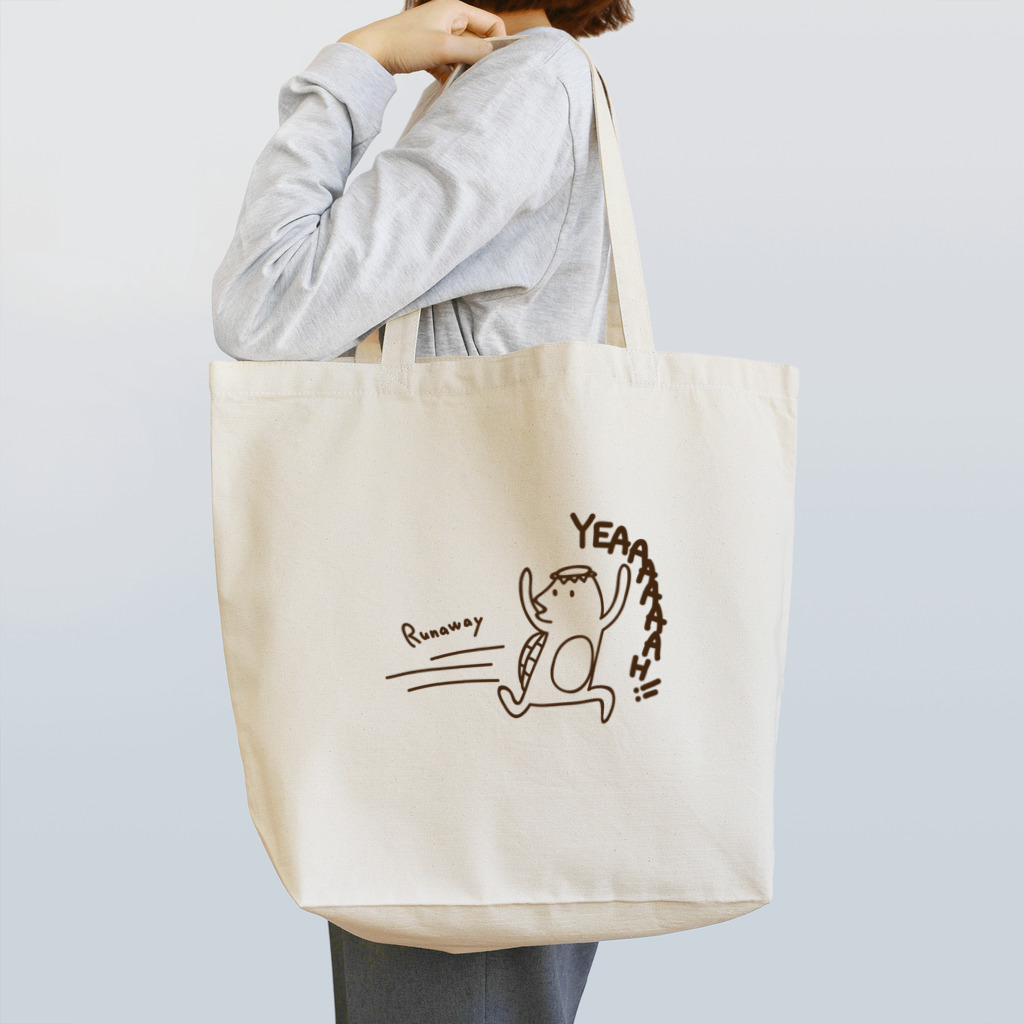 PokuStarのランナウェイ　-カッパ- Tote Bag