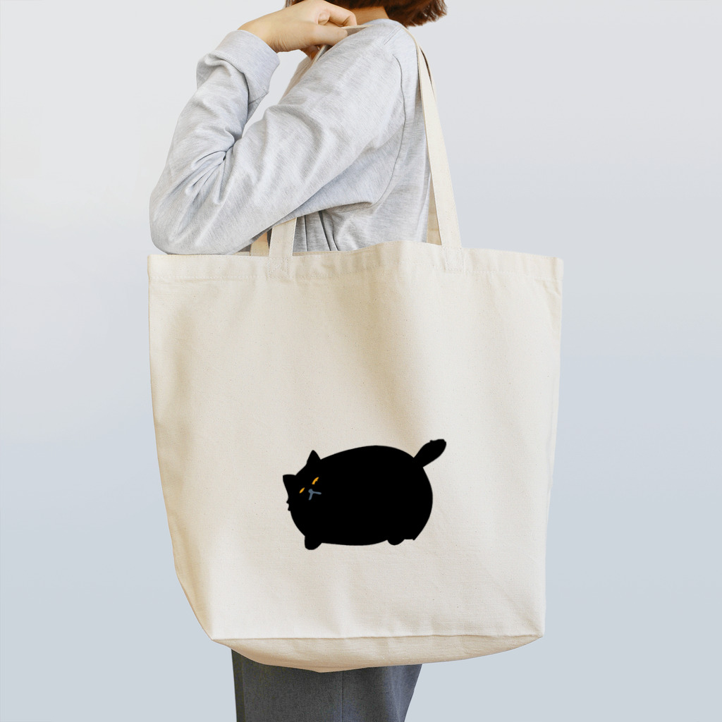 ニャポハウス（NEKO）の黒猫ニャポポさん Tote Bag