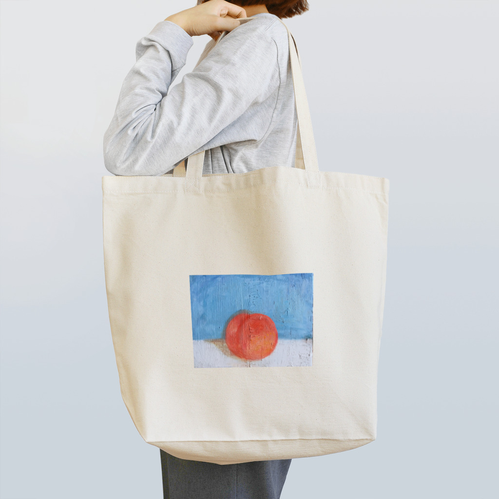 晄の静物画「桃」 トートバッグ