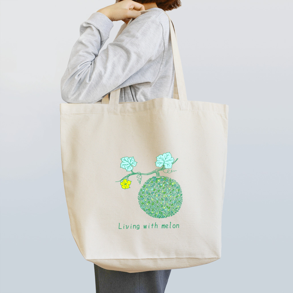 bimakoのお店のメロン生活 Tote Bag