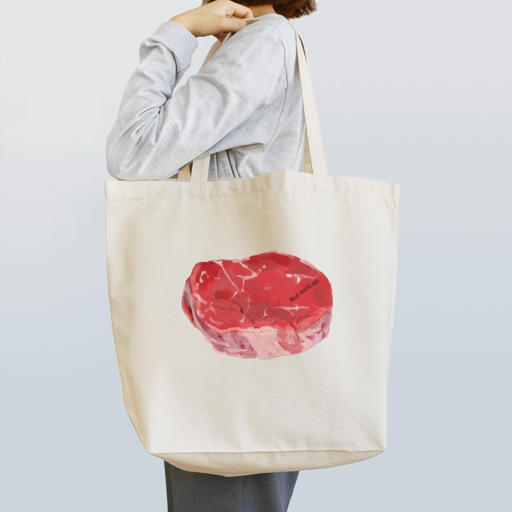 CONCEPT+CのMeat meets you2 Tote Bag