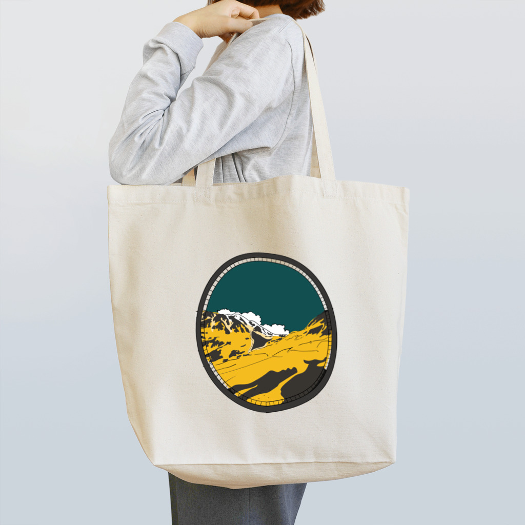 オヤマカタのtate oyama Tote Bag