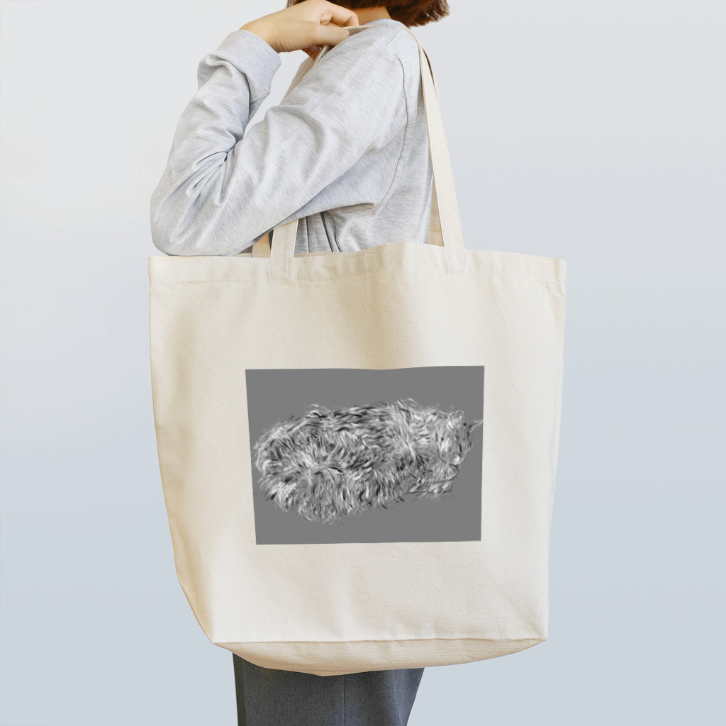 umekichinanoのモップのような猫 Tote Bag