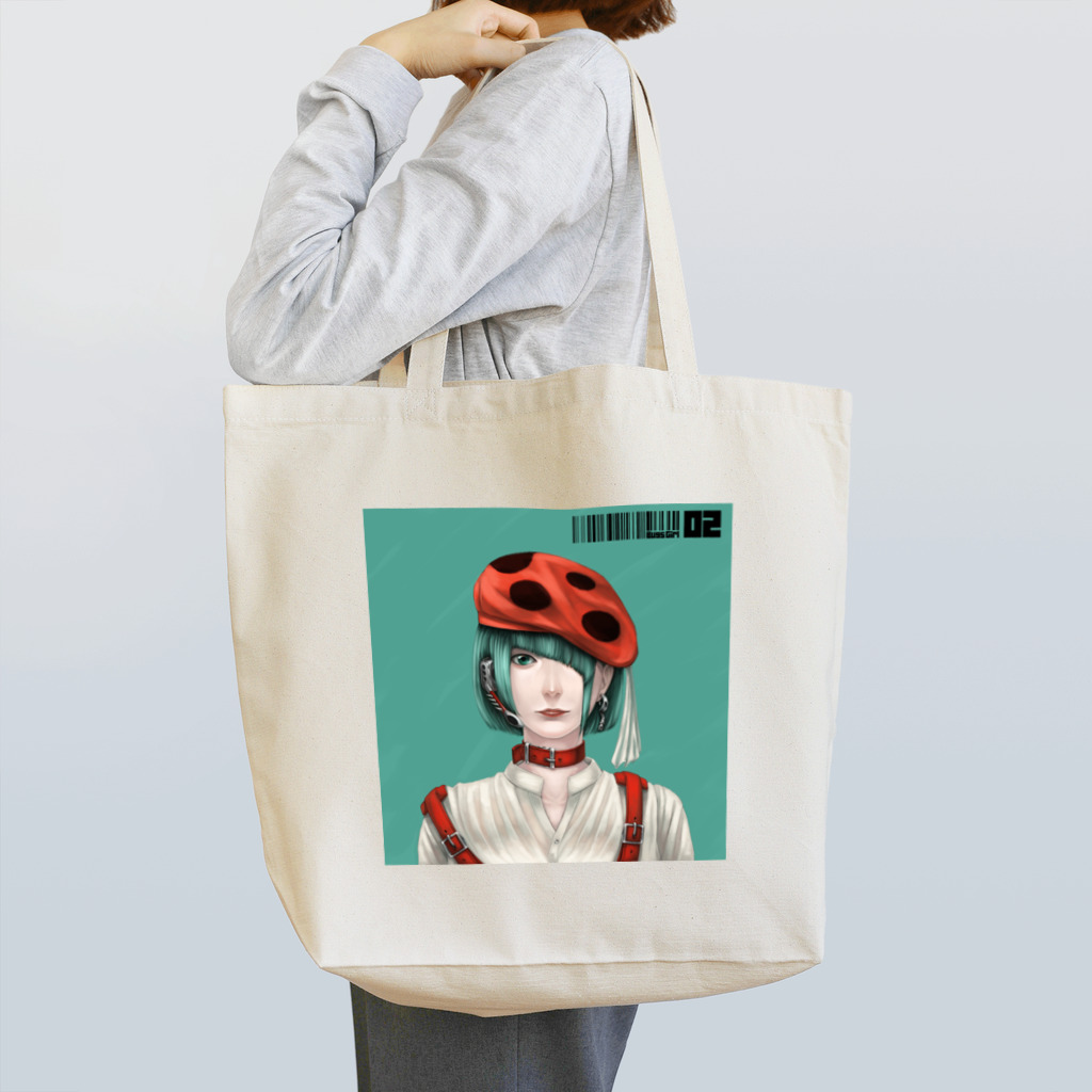 MATSU屋のBugs Girl - No.02 Tote Bag