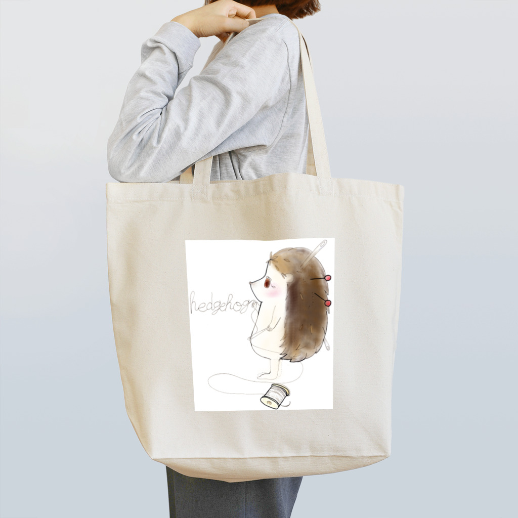 natchan_nyanyanyanのはりねずみ Tote Bag