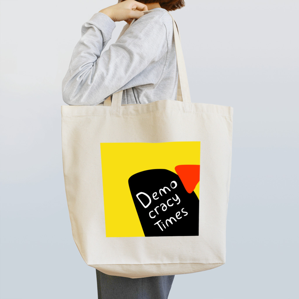 DemocracyTimesのデモクラシータイムス　トートバッグ　でかい鳥 トートバッグ