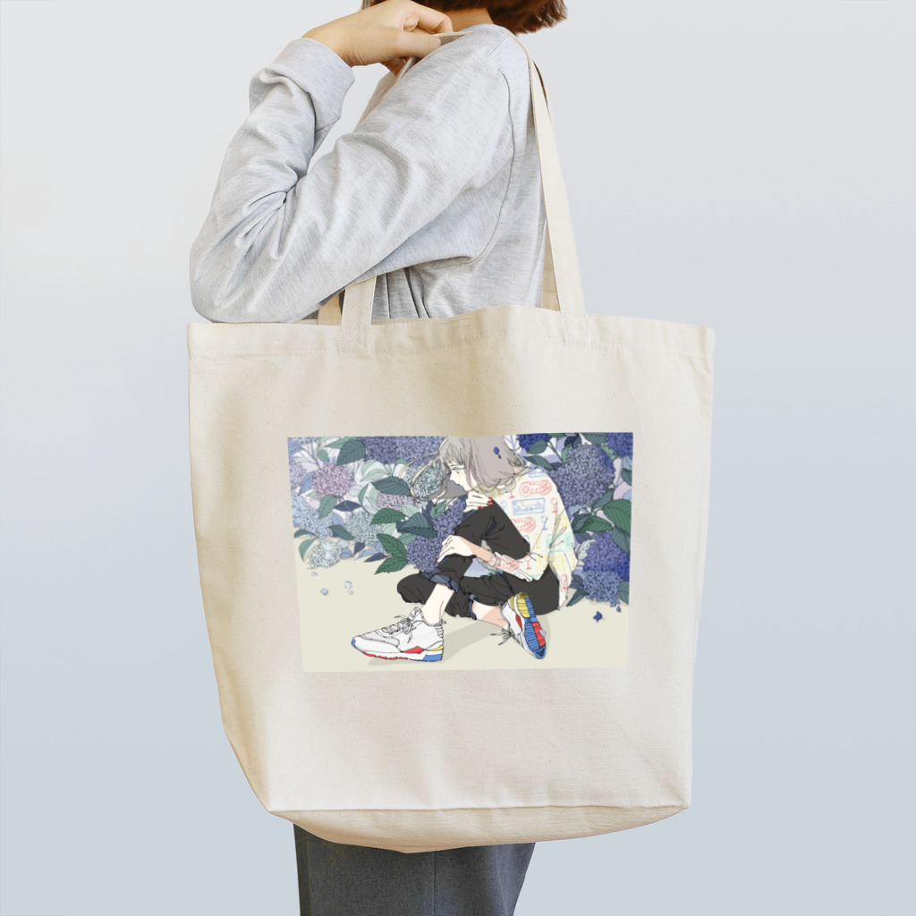 BLUEの紫陽花 Tote Bag