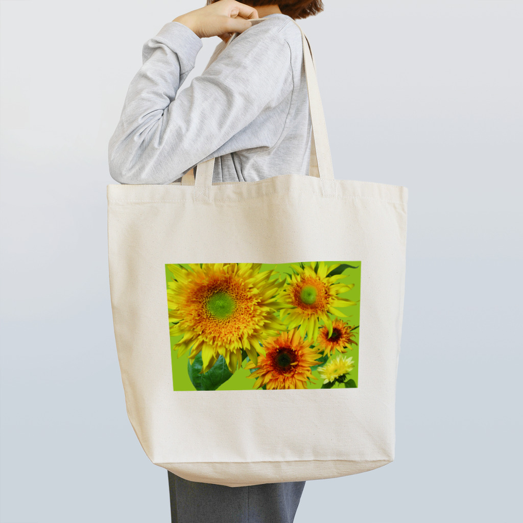 flower & Plants Edenのヒマワリ-003 Tote Bag