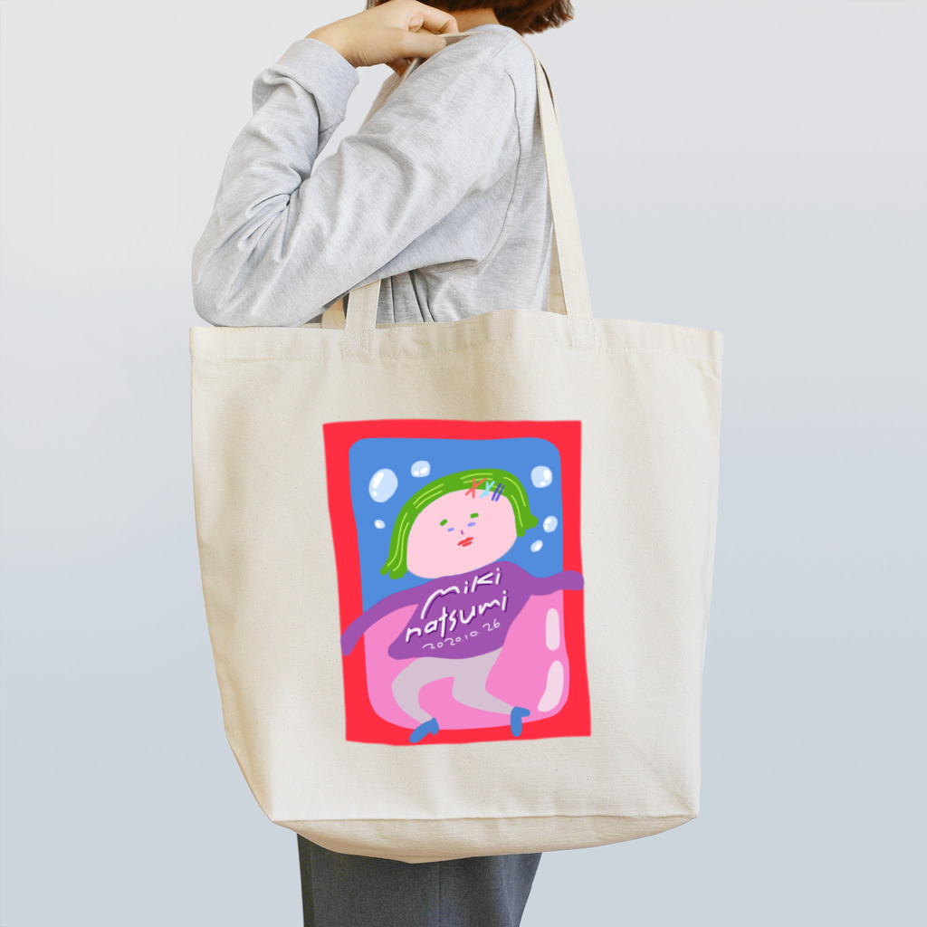 みきなつみ miki natsumiのみきなつみのオシャレトートバッグ Tote Bag