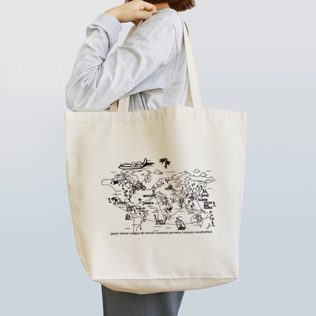 JOKERS FACTORYのSURFING WORLD TOUR Tote Bag