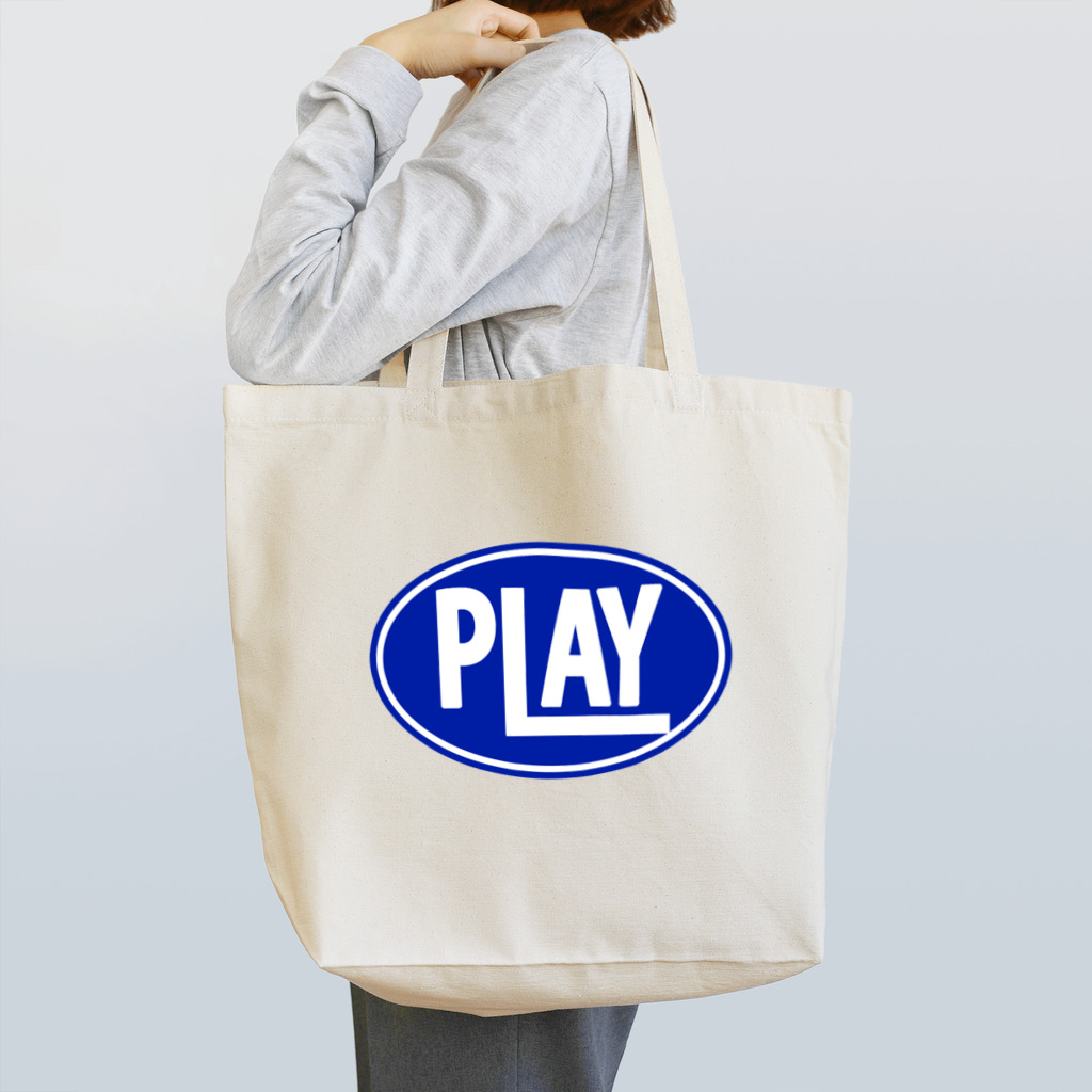 PLAY clothingのELLIPSE LOGO  B ② トートバッグ