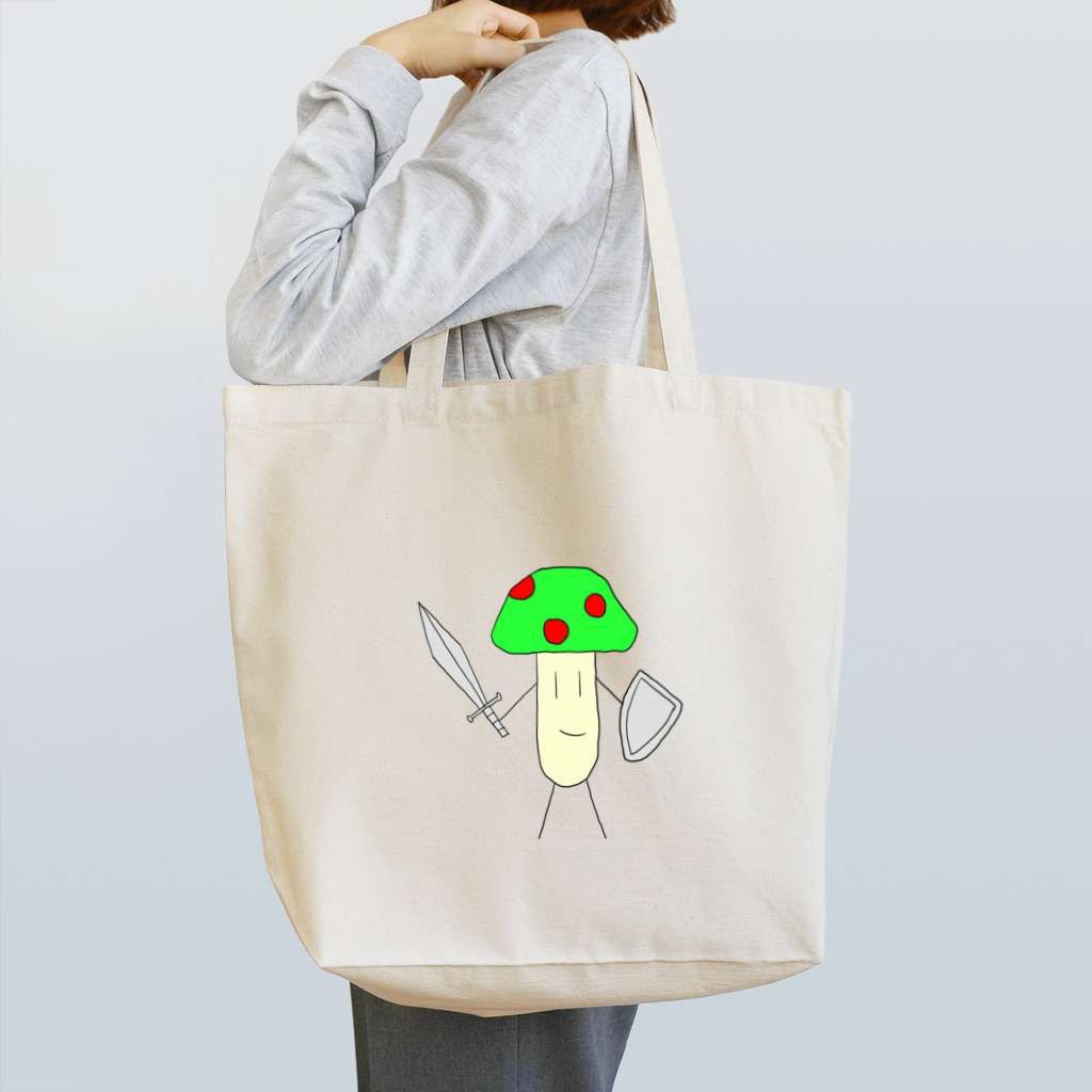 Niji_Usaのきのこ戦士 Tote Bag